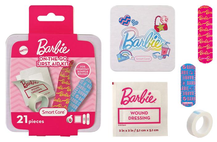 Smart CareĀ® First Aid Kit (Barbieā¢) (21 PC + TIn) image