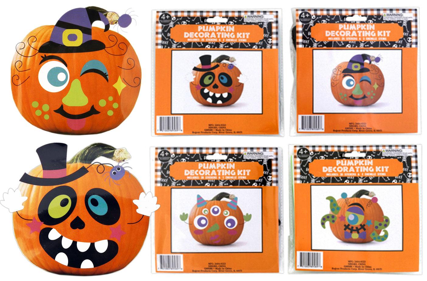 Halloween Pumpkin Decorating Kit image
