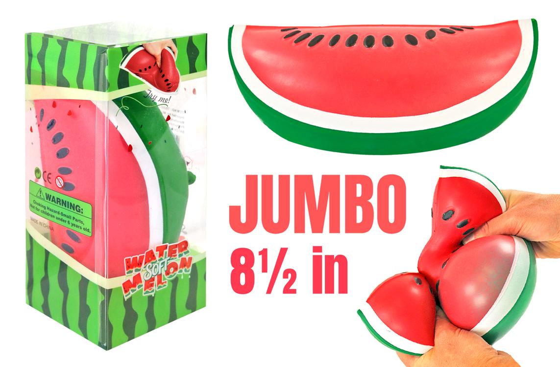 Watermelon Squishy (Jumbo, 8.5 Inch) image