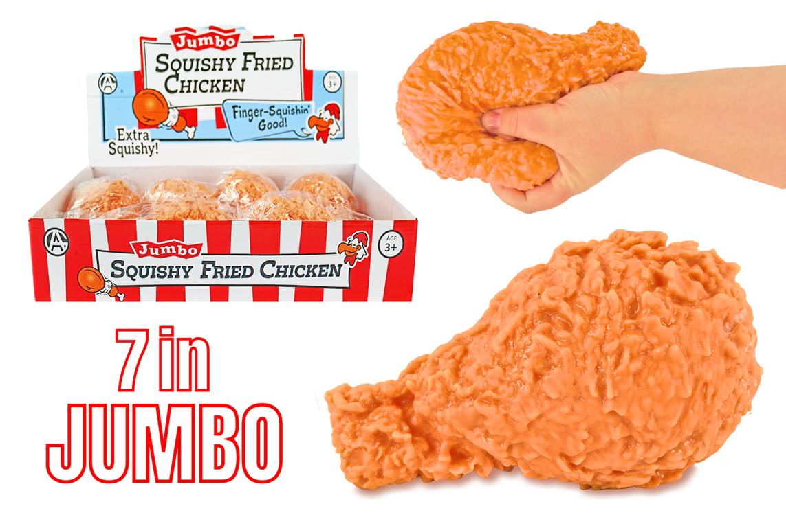 Fried Chicken Squishy (Jumbo, 7 Inch) (No UPC) image