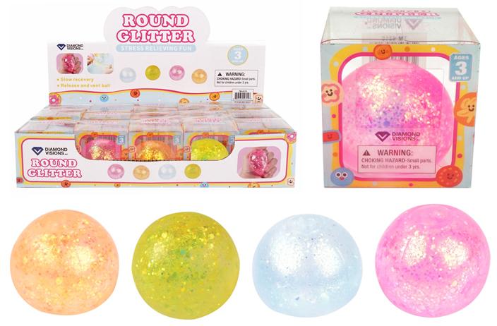 Sugar Dough Squish Ball (Sparkles) image