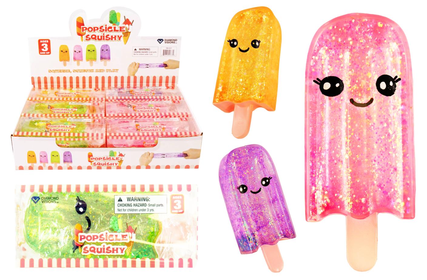 Sugar Dough Squish Popsicle (Sparkles) (5.5 Inch) image