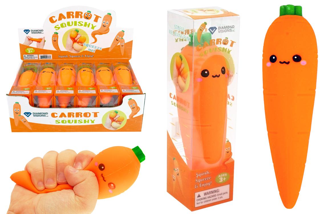 Squishy Carrot (5.5 Inch) image