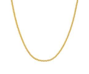 14k Yellow Gold Bead Chain (3mm)