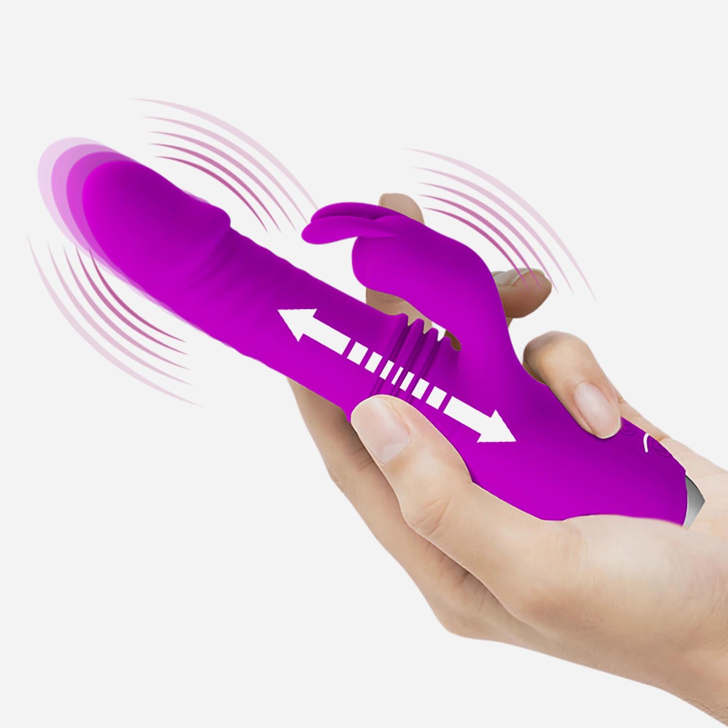 Desire Thrust Silky-smooth rabbit vibrator