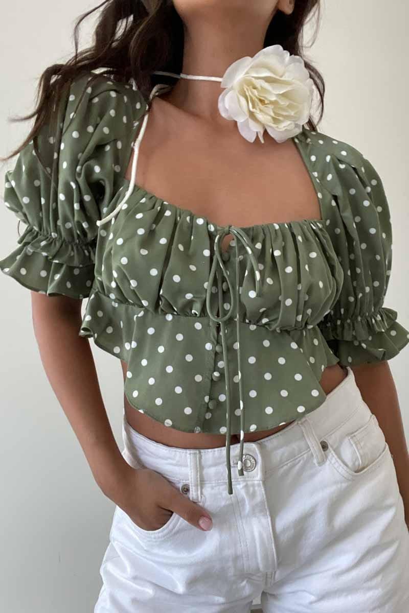 Sweetheart Crop Top (C2524T) image