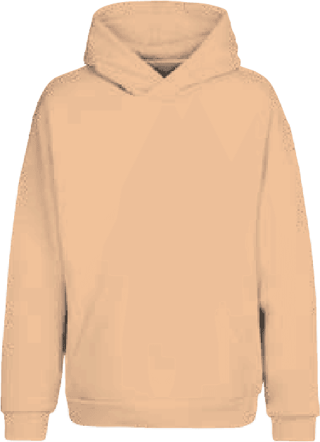 Fleece Pullover Hoodie - Appricot (Pack of 12) image