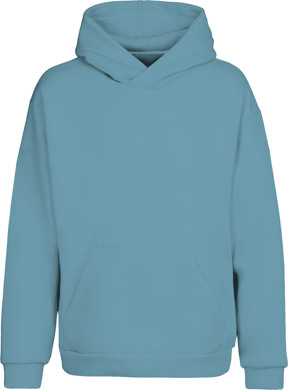 Fleece Pullover Hoodie - Aqua Blue (Pack of 12) image