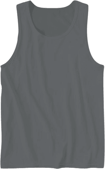 Tank Tops - Charcoal (Pack of 12) image