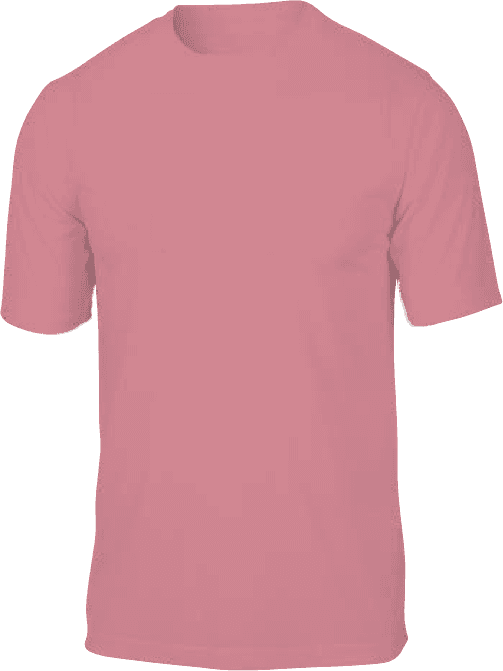 Short Sleeve T-shirts - Dusty Rose (Pack of 12) image