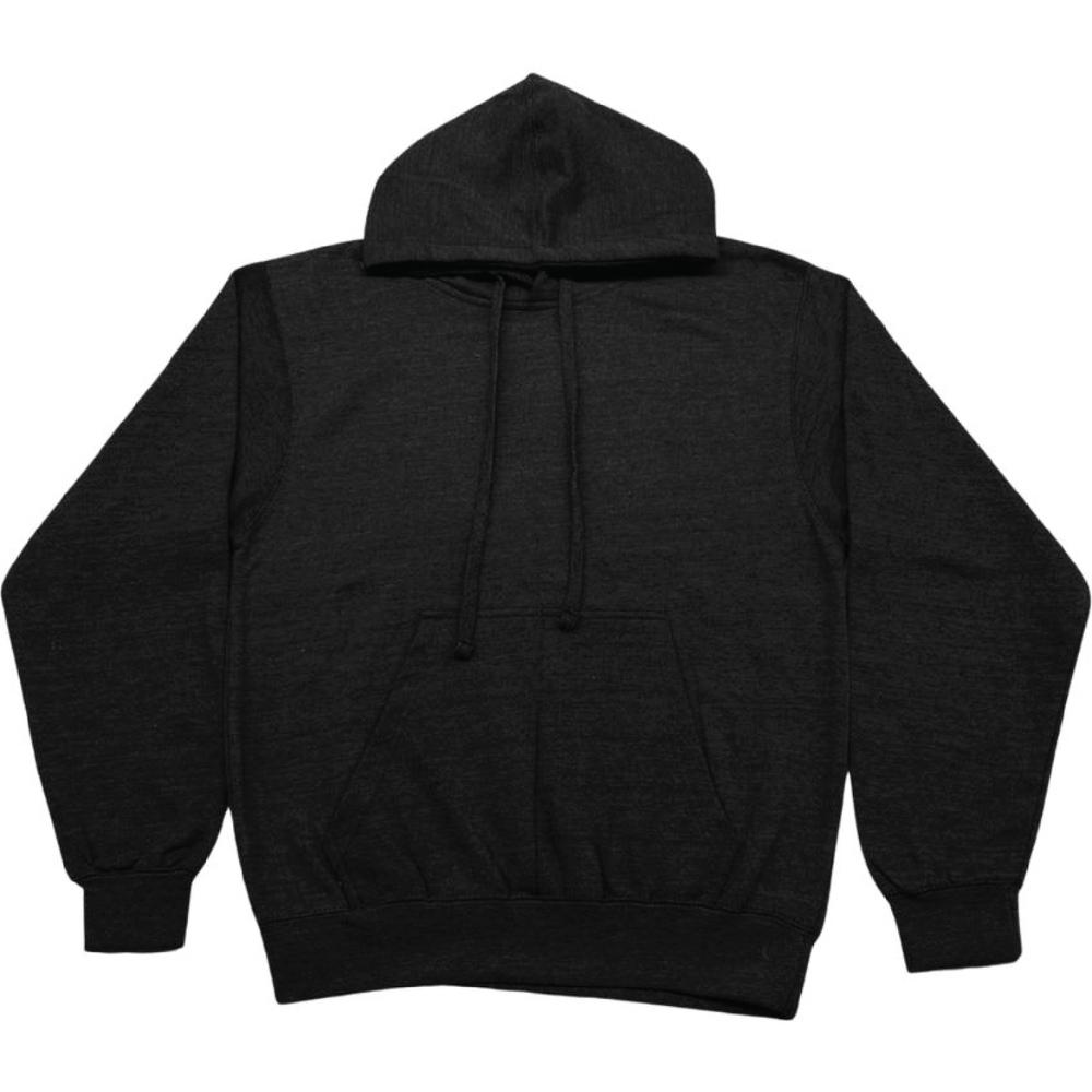 Fleece Pullover Hoodie - Black (Pack of 12) image