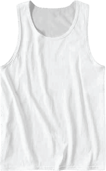 Tank Tops - White (Pack of 12) image