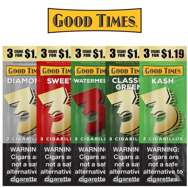Good Times® 3 for $1.19 Cigars – 30 / Display image