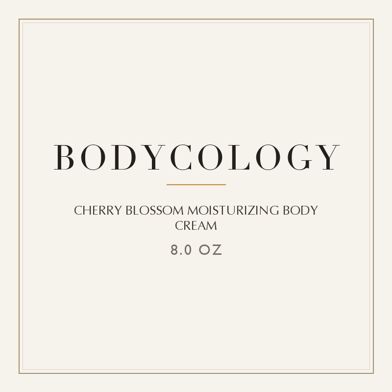 BODYCOLOGY CHERRY BLOSSOM MOISTURIZING BODY CREAM 8.0oz image