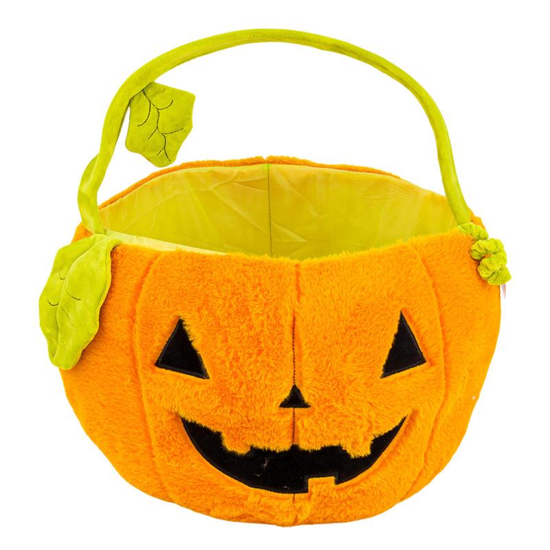 Halloween Pumpkin Plush Basket image