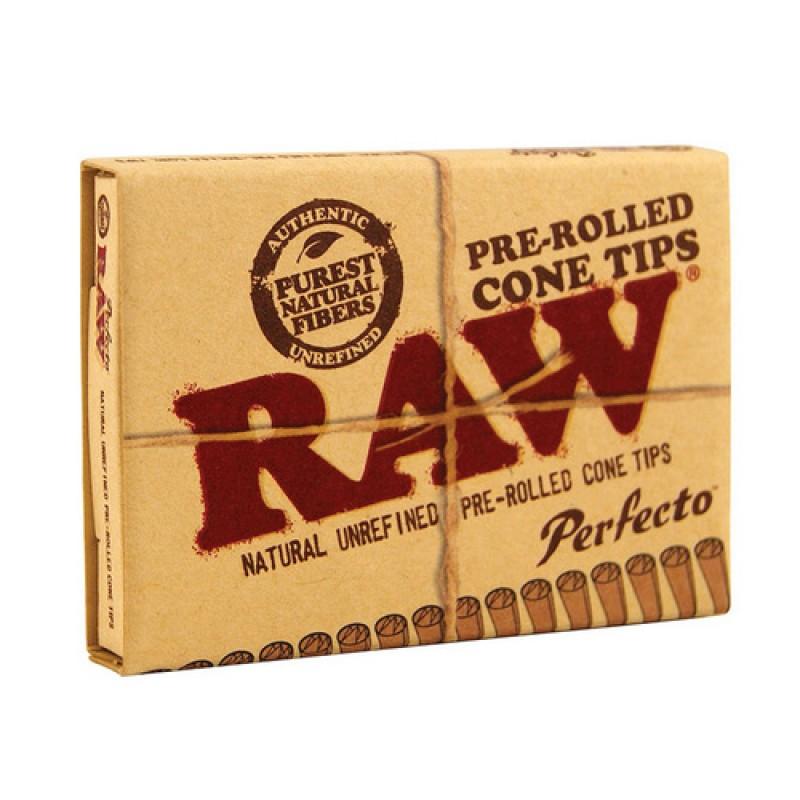RAW® – Perfecto onical 21pk Pre-Rolled Cone Tips – 20 / Display image