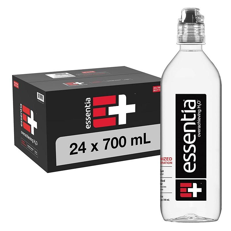Essentia® 24oz Sports Bottled Water Ionized Alkaline Water – 24/Case image