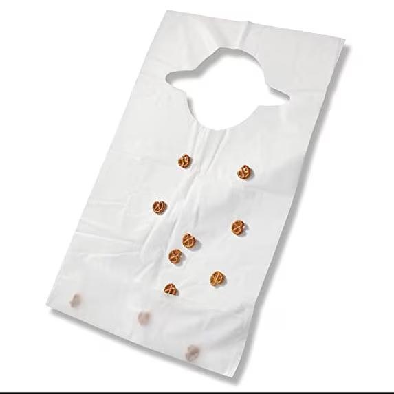 25PK ADULT CRUMB CATCHER BIBS image