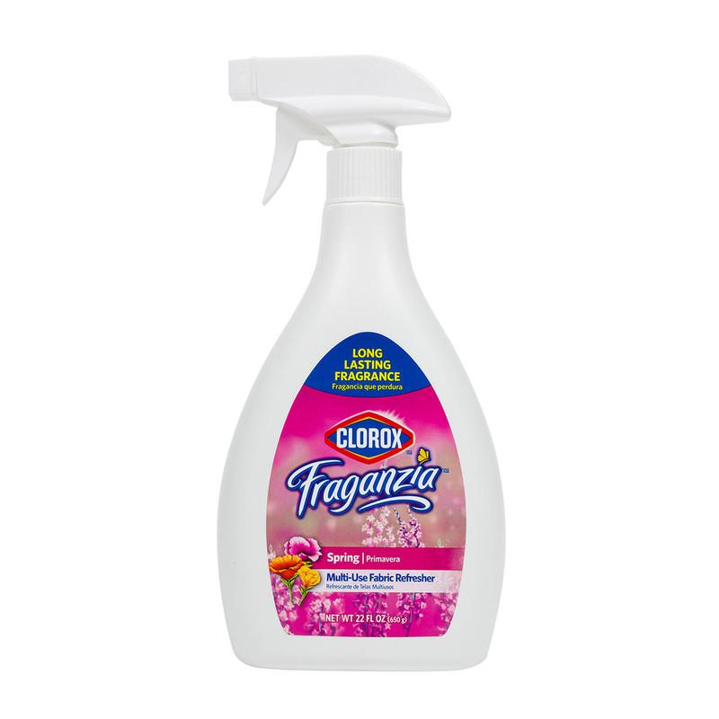 Clorox Fraganzia Multi-Use Fabric Refresher - 22oz/650g - Spring Scent - Long Lasting Fragrance image