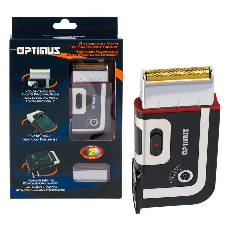 Optimus Rechargeable Micro Foil Shaver with Trimmer image