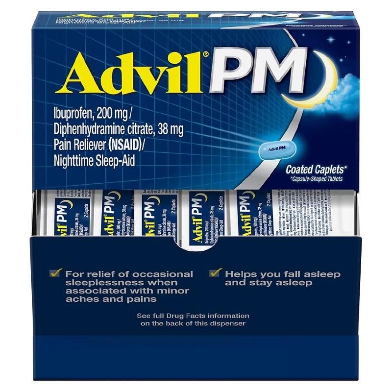 Advil® PM Gravity Retail Display – 25 Pouches / Display image