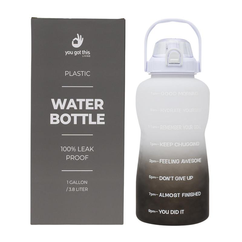 Plastic Water Bottle, 1-Gallon, Leak-Proof & Durable image