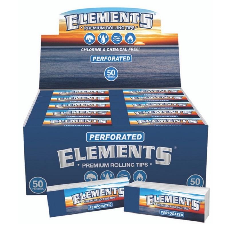 ELEMENTS® – Perforated Rollup Tips (50ct) – 50 / Display image