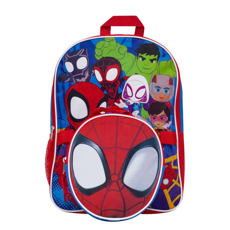 Marvel Spidey and His Amazing Friends Backpack with Lunch Bag, 15 in image