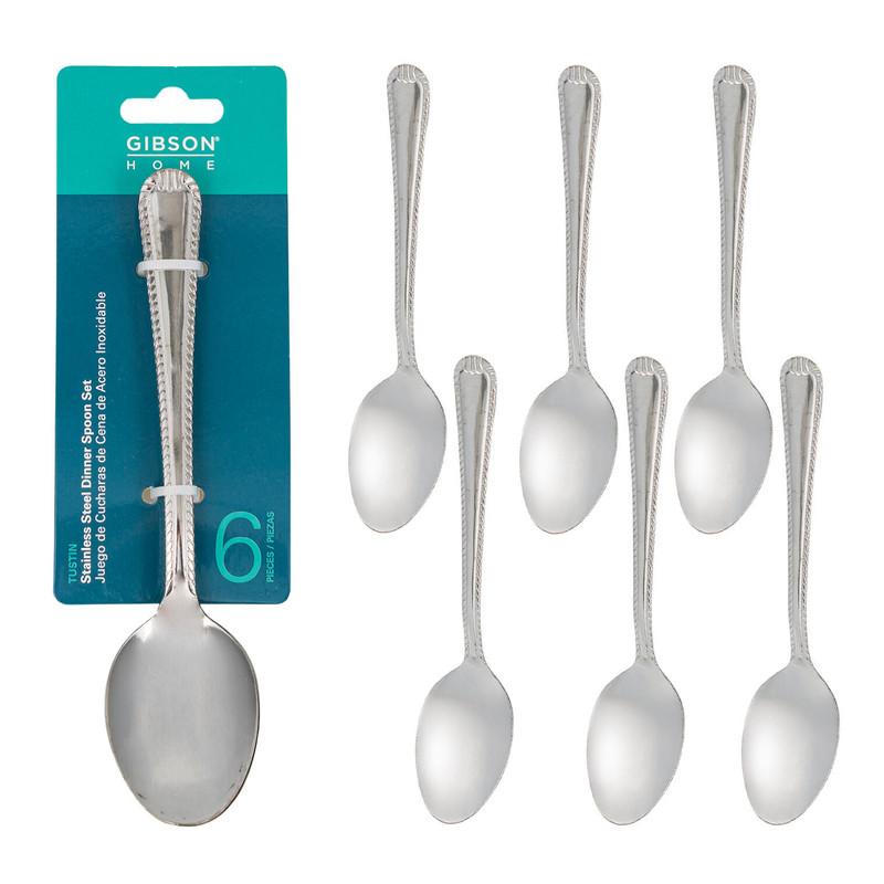 Gibson Home Tustin Dinner Spoon 6-pack