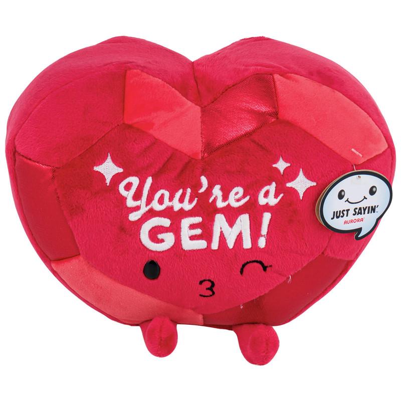 Aurora Just Sayin You're A Gem Plush Stuffed Toy, 9" image