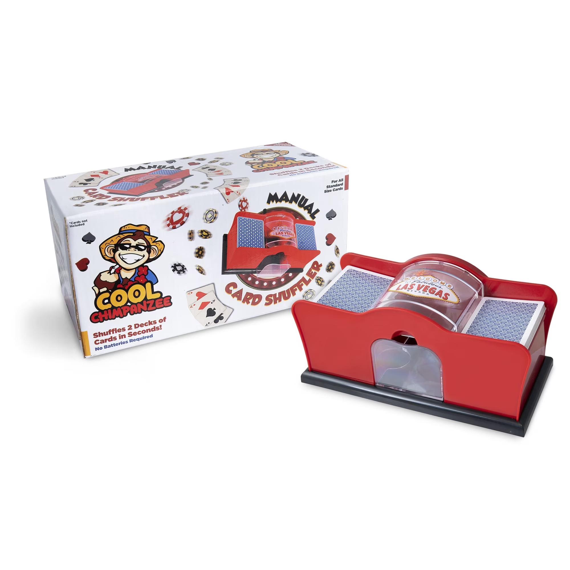 MANUAL CRANK CARD SHUFFLER
