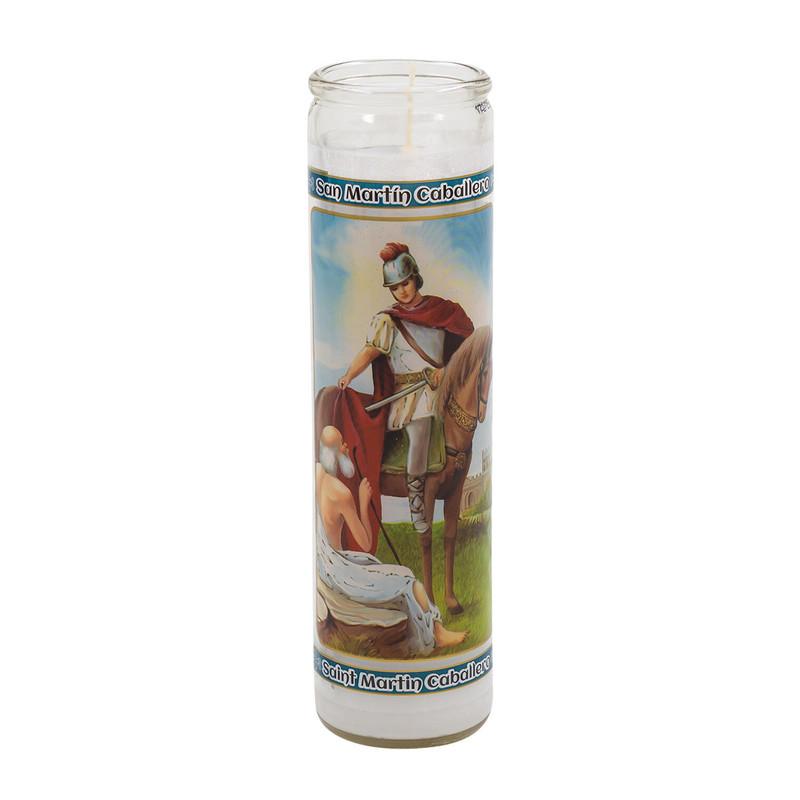 San Martin Caballero Candle- 8" image