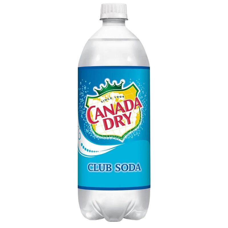 Canada Dry® Club Soda 1 Liter – 15 / Case image