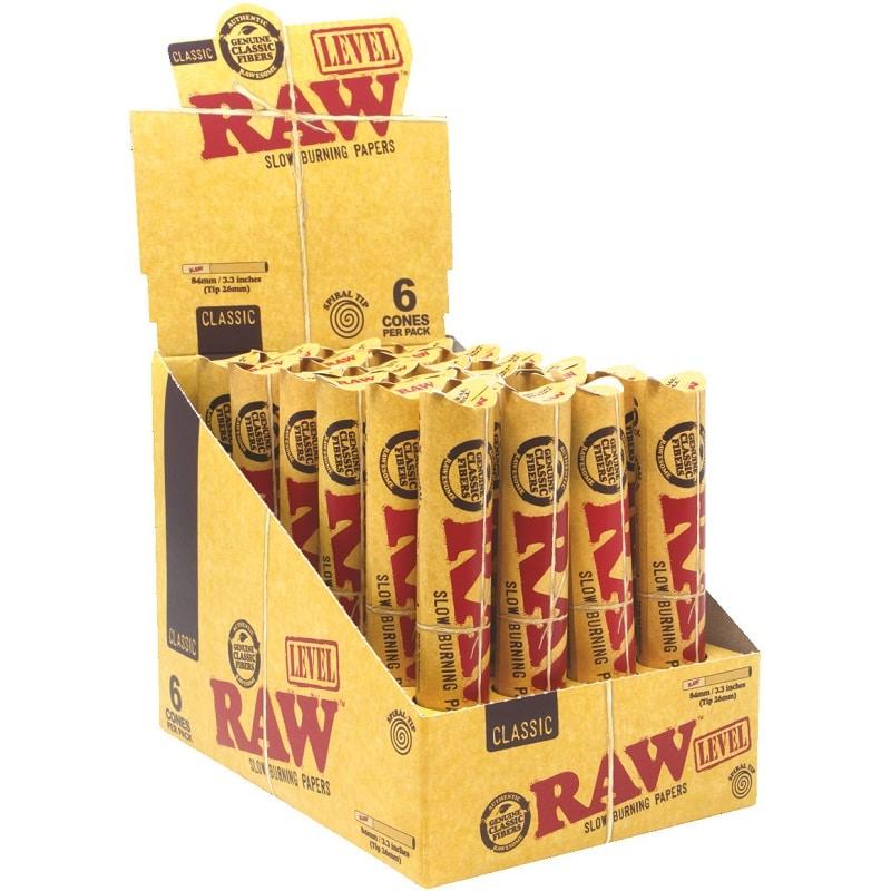 RAW® – Level 6Pk Classic Cones – 24/ Display image