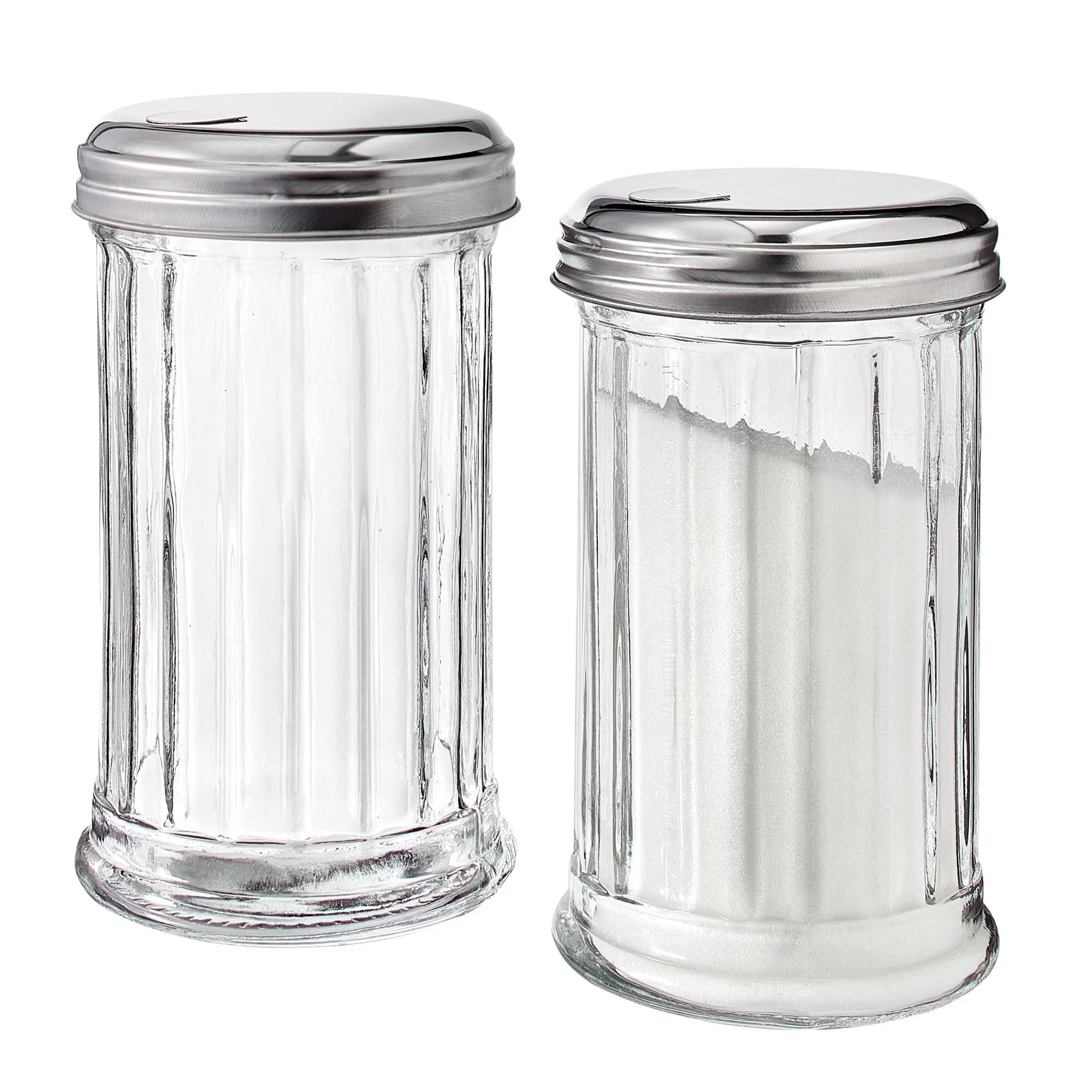 Customizable CLASSIC GLASS SUGAR DISPENSERS, 2PK image