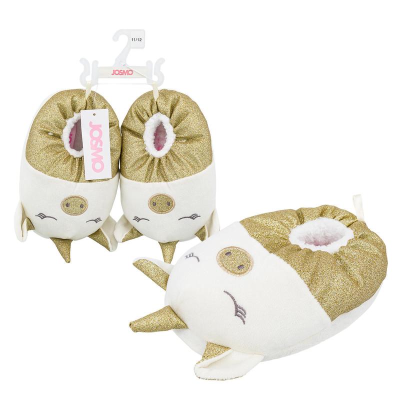 Squishmallows Sofia the Unicorn Girls Slippers, Assorted Sizes image
