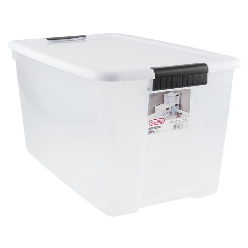 Sterilite 70qt Ultra Latch Storage Box image