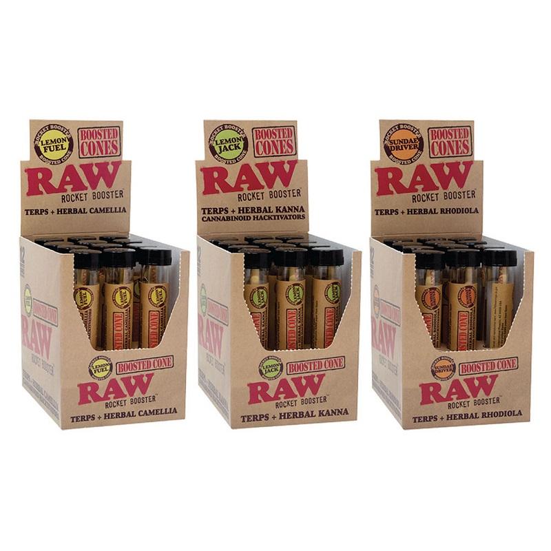 RAW® – Rawket Booster Cones – 12 / Display image