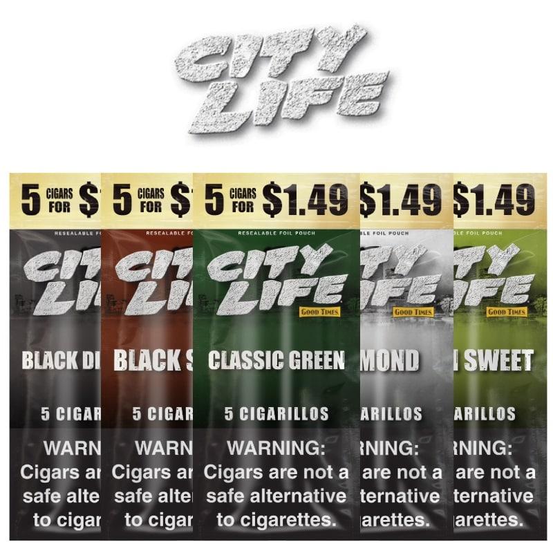City Life™ 5 for $1.49 by Good Times 5pk- 15 / Display image