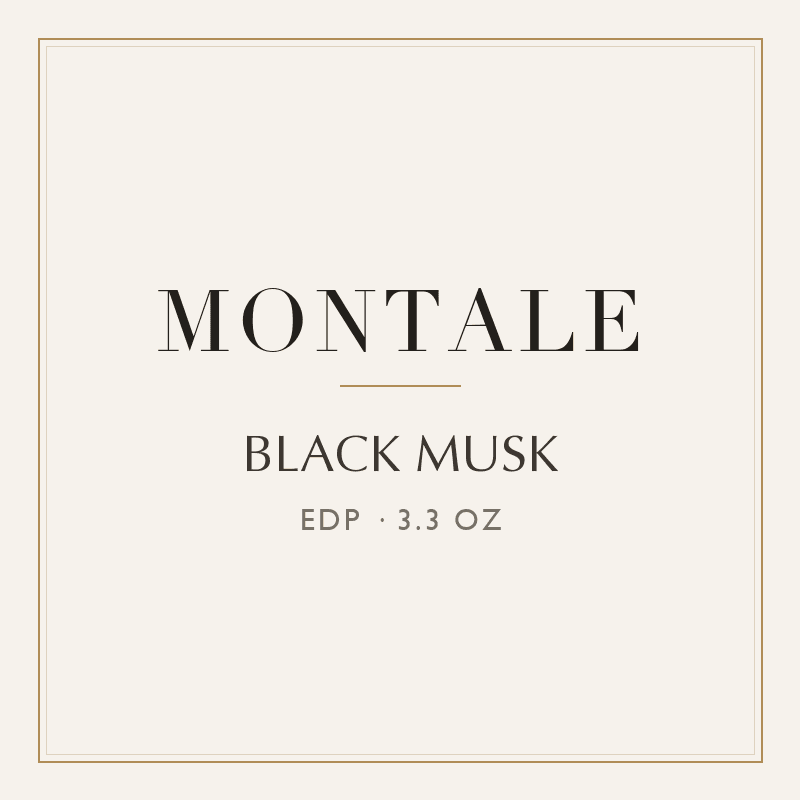 BLACK MUSK - Montale - EAU DE PARFUM SPRAY 3.3 oz / 100 ml image