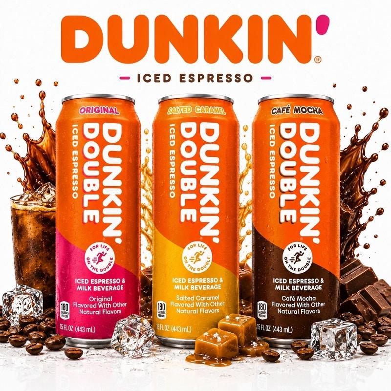 Dunkin® Double Iced Coffee 15oz Cans – 12 / Case image