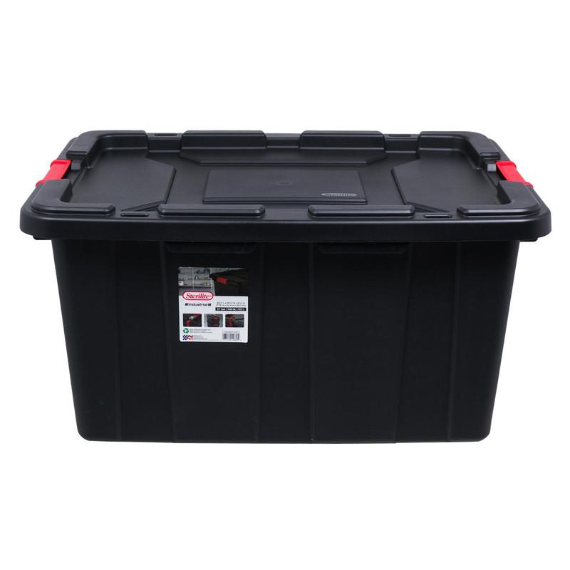 Sterilite 27-gal Industrial Hinged Tote image