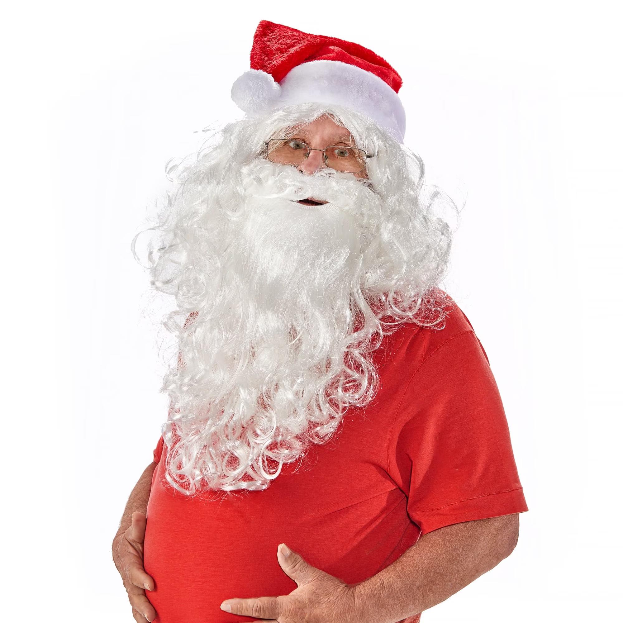 Customizable SANTA WIG AND BEARD SET image