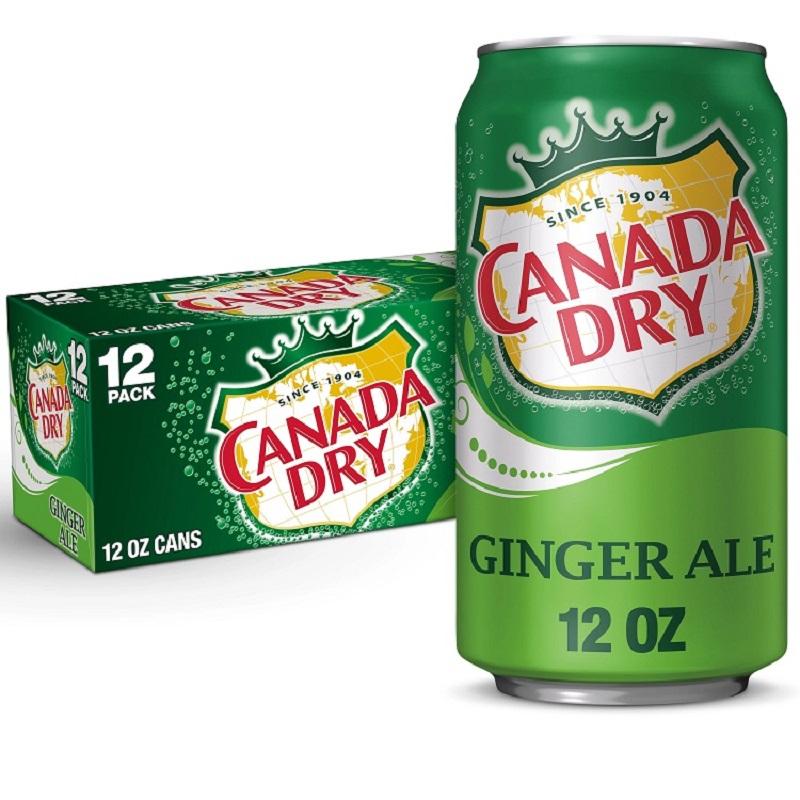 Canada Dry® Ginger Ale Soda 12oz Cans ( 2 X 12) PK image
