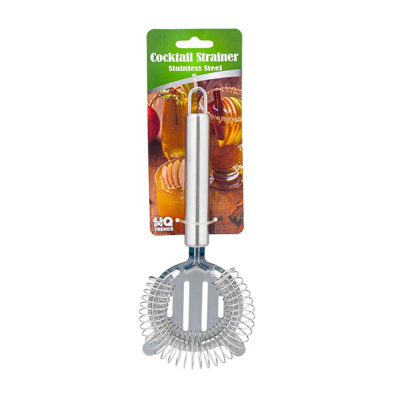 Stainless Steel Cocktail Strainer with Hanging Loop image