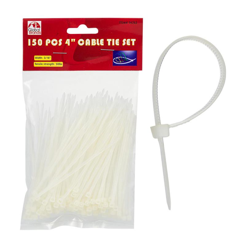Cable Tie Set 4-inch, 150 Pieces image
