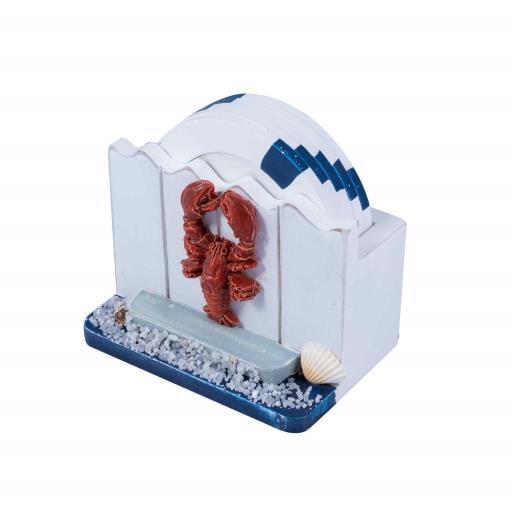 Coaster Set/5 Lobster image