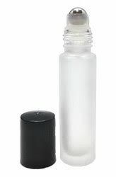 10 ml Roll on With Stainless Steel Roller Balls and Plastic Caps image