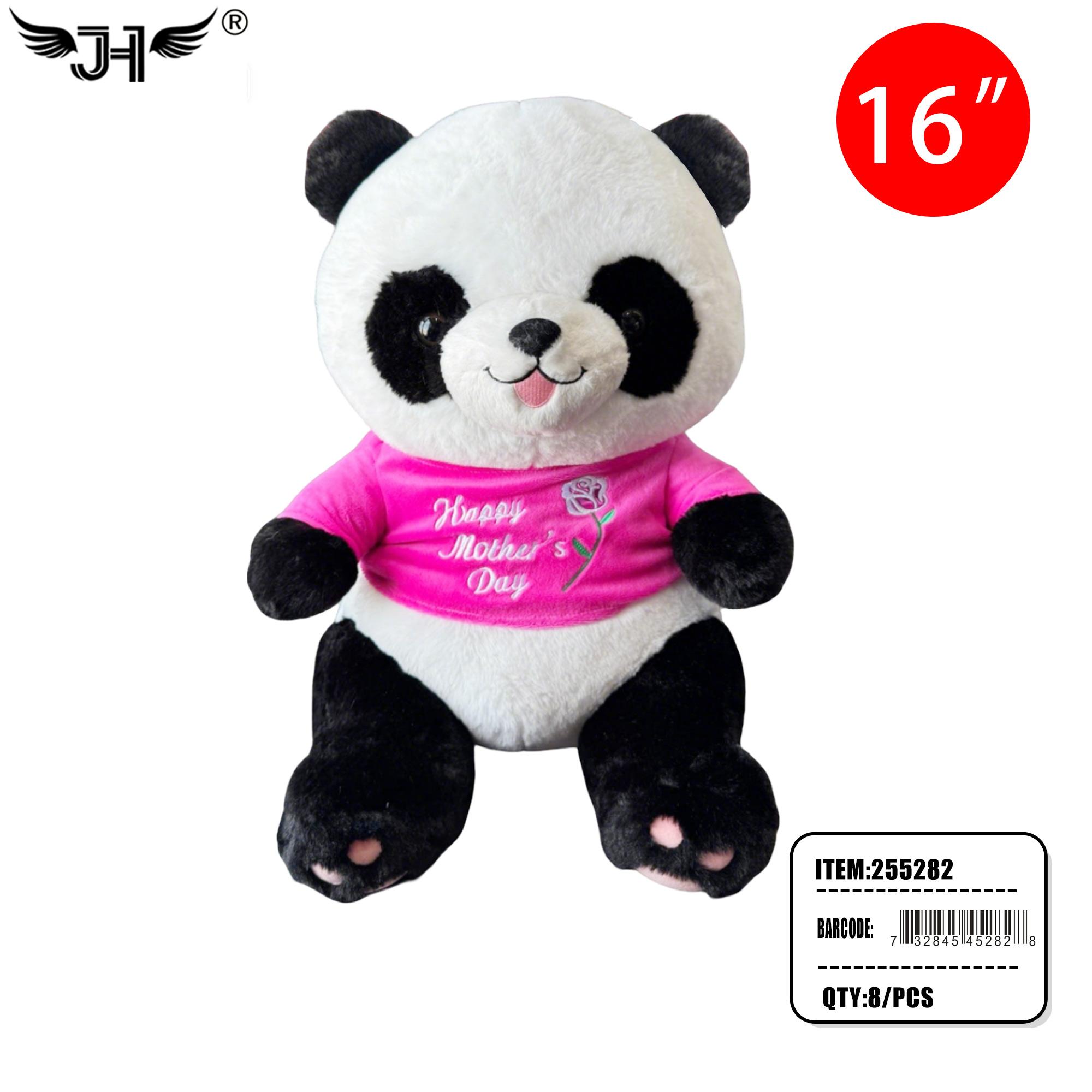 PLUSH - 16" TEDDY BEAR MOTHERS DAY MIX 2 COLOR 8PC/CS image