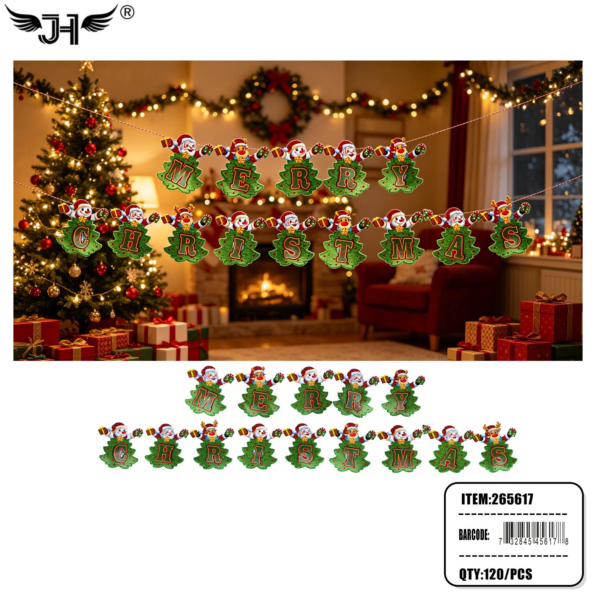 CHRISTMAS - DECORATION STICKER (6PC/BG) 20BG/CS image